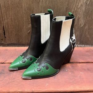 Steve Madden Western Ankle Boots